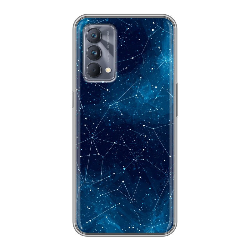 Силиконовый чехол на Realme GT Master Edition с принтом Космос звезды Силиконовый чехол на Realme GT Master Edition с принтом Космос звезды