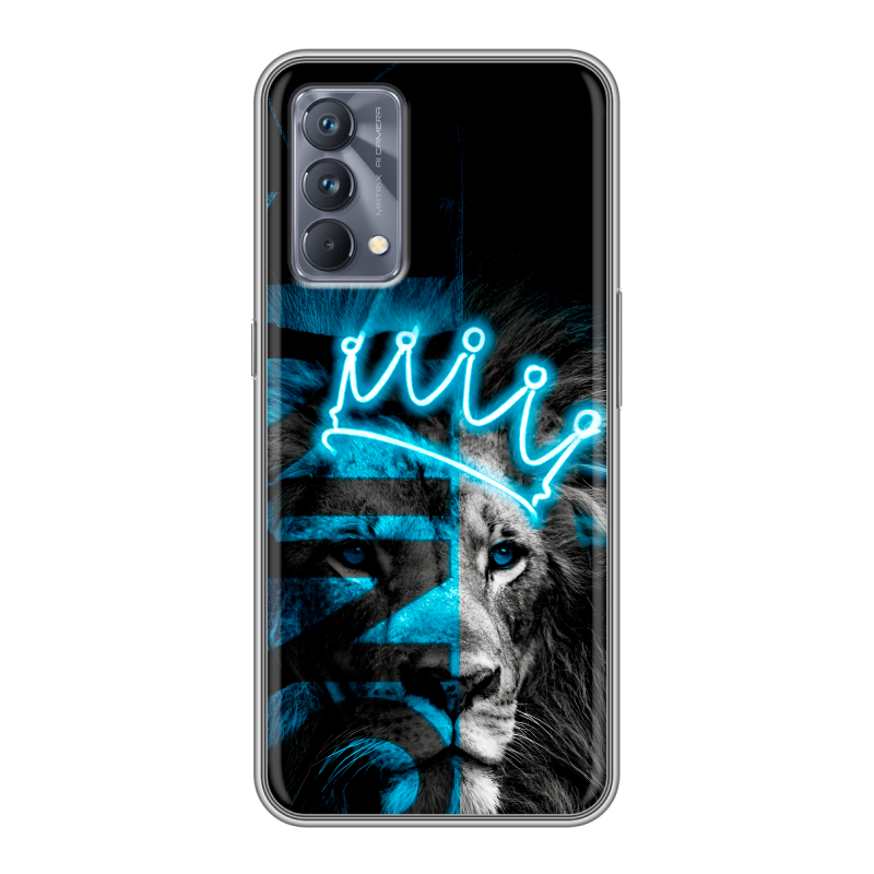 Силиконовый чехол на Realme GT Master Edition с принтом Король лев Силиконовый чехол на Realme GT Master Edition с принтом Король лев