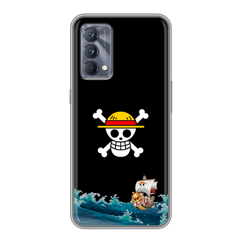 Силиконовый противоударный чехол на Realme GT Master Edition с принтом One Piece Ван Пис Силиконовый противоударный чехол на Realme GT Master Edition с принтом One Piece Ван Пис