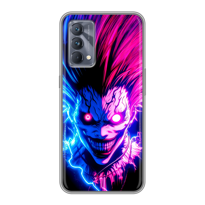 Силиконовый чехол на Realme GT Master Edition с принтом Death note Тетрадь смерти Силиконовый чехол на Realme GT Master Edition с принтом Death note Тетрадь смерти