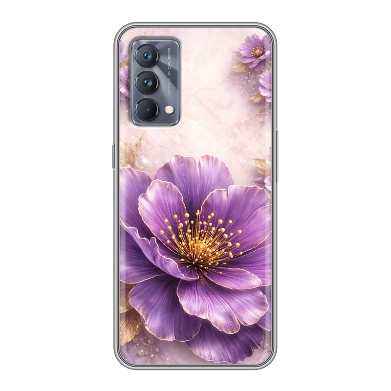 Силиконовый чехол на Realme GT Master Edition с принтом женский Силиконовый чехол на Realme GT Master Edition с принтом женский
