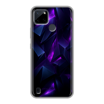 Силиконовый чехол на Realme C21Y с принтом Абстракиция Силиконовый чехол на Realme C21Y с принтом Абстракиция
