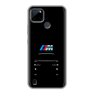 Силиконовый чехол на Realme C21Y с принтом БМВ BMW Силиконовый чехол на Realme C21Y с принтом БМВ BMW