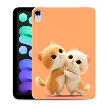 Силиконовый чехол на планшета Ipad Mini (2021) с принтом Милые котики
