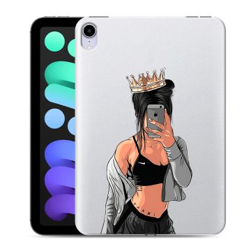 Силиконовый чехол на планшета Ipad Mini (2021) с принтом Женские принты