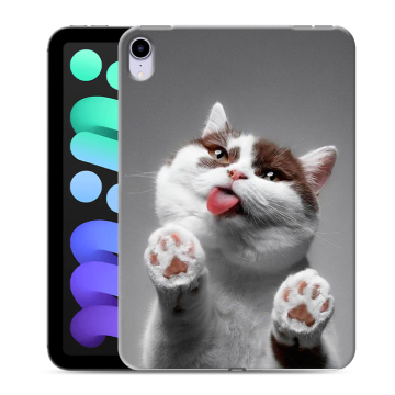 Силиконовый чехол на планшета Ipad Mini (2021) с принтом Коты