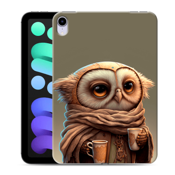 Силиконовый чехол на планшета Ipad Mini (2021) с принтом Сова