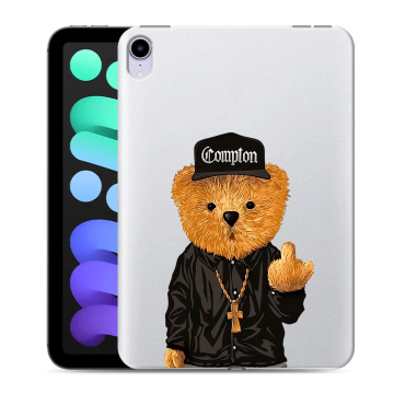 Силиконовый чехол на Ipad Mini (2021) с принтом Плюшевый медведь