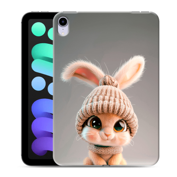 Силиконовый чехол на Ipad Mini (2021) с принтом Кролик Силиконовый чехол на Ipad Mini (2021) с принтом Кролик