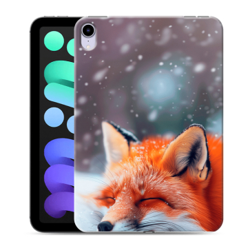 Силиконовый чехол на Ipad Mini (2021) с принтом лиса