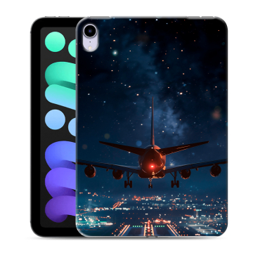 Силиконовый чехол на Ipad Mini (2021) с принтом самолет