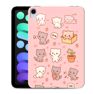 Силиконовый чехол на Ipad Mini (2021) с принтом Hello Kitty Хелоу Кити