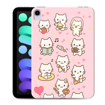 Силиконовый чехол на Ipad Mini (2021) с принтом Hello Kitty Хелоу Кити Силиконовый чехол на Ipad Mini (2021) с принтом Hello Kitty Хелоу Кити