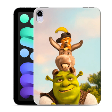 Силиконовый чехол на Ipad Mini (2021) с принтом Шрек Shrek
