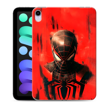 Силиконовый чехол на Ipad Mini (2021) с принтом человек паук spiderman Силиконовый чехол на Ipad Mini (2021) с принтом человек паук spiderman