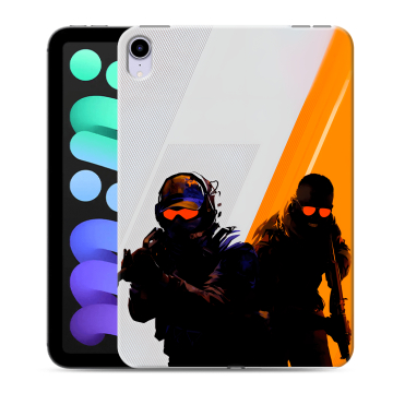 Силиконовый чехол на Ipad Mini (2021) с принтом Контер страйк Counter strike