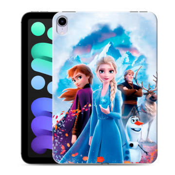 Силиконовый чехол на Ipad Mini (2021) с принтом Холодное сердце Frozen Силиконовый чехол на Ipad Mini (2021) с принтом Холодное сердце Frozen