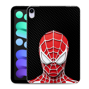 Силиконовый чехол на Ipad Mini (2021) с принтом человек паук spiderman