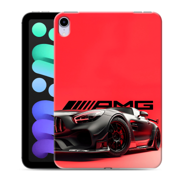 Силиконовый чехол на Ipad Mini (2021) с принтом Мерседес Mercedes AMG