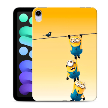 Силиконовый чехол на Ipad Mini (2021) с принтом Миньоны Силиконовый чехол на Ipad Mini (2021) с принтом Миньоны