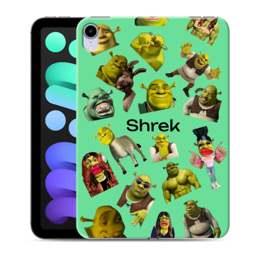 Силиконовый чехол на Ipad Mini (2021) с принтом Шрек Shrek