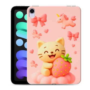 Силиконовый чехол на Ipad Mini (2021) с принтом для девочек