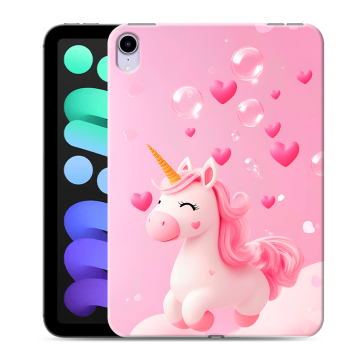 Силиконовый чехол на Ipad Mini (2021) с принтом Единорог Силиконовый чехол на Ipad Mini (2021) с принтом Единорог