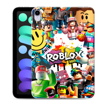 Силиконовый чехол на Ipad Mini (2021) с принтом Roblox Роблокс Силиконовый чехол на Ipad Mini (2021) с принтом Roblox Роблокс