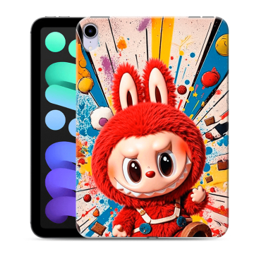 Силиконовый чехол на Ipad Mini (2021) с принтом Labubu Лабубу Силиконовый чехол на Ipad Mini (2021) с принтом Labubu Лабубу