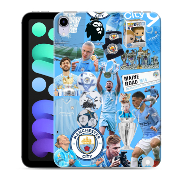Силиконовый чехол на Ipad Mini (2021) с принтом Man City Манчестер Сити