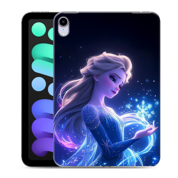Силиконовый чехол на Ipad Mini (2021) с принтом Холодное сердце Frozen Силиконовый чехол на Ipad Mini (2021) с принтом Холодное сердце Frozen
