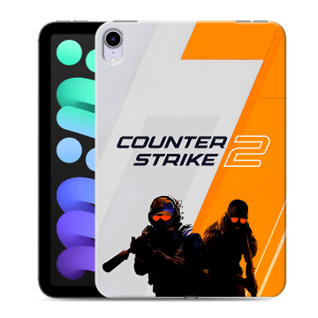 Силиконовый чехол на Ipad Mini (2021) с принтом Counter Strike Силиконовый чехол на Ipad Mini (2021) с принтом Counter Strike