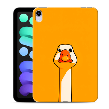 Силиконовый чехол на Ipad Mini (2021) с принтом Смешная утка
