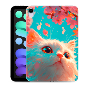 Силиконовый чехол на Ipad Mini (2021) с принтом Красивый кот