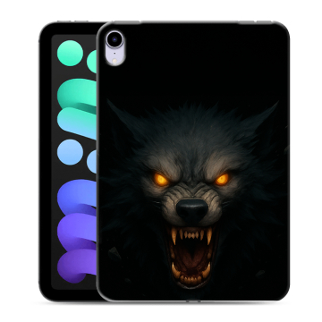 Силиконовый чехол на Ipad Mini (2021) с принтом Волк