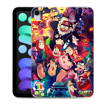 Силиконовый чехол на Ipad Mini (2021) с принтом Gravity Falls Гравити Фолз Силиконовый чехол на Ipad Mini (2021) с принтом Gravity Falls Гравити Фолз
