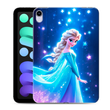 Силиконовый чехол на Ipad Mini (2021) с принтом Холодное сердце Frozen Силиконовый чехол на Ipad Mini (2021) с принтом Холодное сердце Frozen
