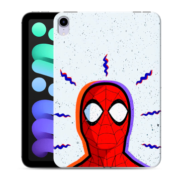 Силиконовый чехол на Ipad Mini (2021) с принтом Spiderman Человек паук