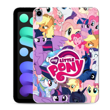 Силиконовый чехол на Ipad Mini (2021) с принтом My little pony Дружба чудо
