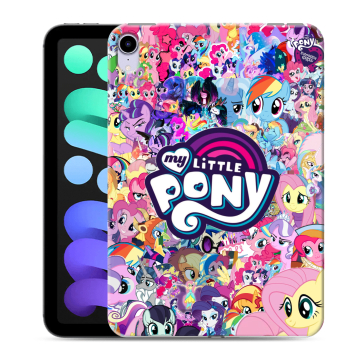 Силиконовый чехол на Ipad Mini (2021) с принтом My little pony Дружба чудо Силиконовый чехол на Ipad Mini (2021) с принтом My little pony Дружба чудо