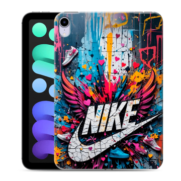 Силиконовый чехол на Ipad Mini (2021) с принтом Nike Найк