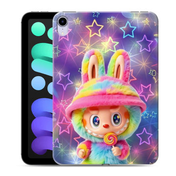 Силиконовый чехол на Ipad Mini (2021) с принтом Labubu Лабубу Силиконовый чехол на Ipad Mini (2021) с принтом Labubu Лабубу