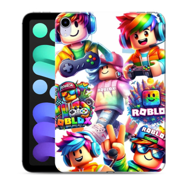 Силиконовый чехол на Ipad Mini (2021) с принтом Roblox Роблокс Силиконовый чехол на Ipad Mini (2021) с принтом Roblox Роблокс