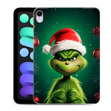 Силиконовый чехол на Ipad Mini (2021) с принтом Гринч Новый год Рождество Силиконовый чехол на Ipad Mini (2021) с принтом Гринч Новый год Рождество