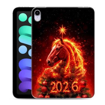 Силиконовый чехол на Ipad Mini (2021) с принтом Новый год