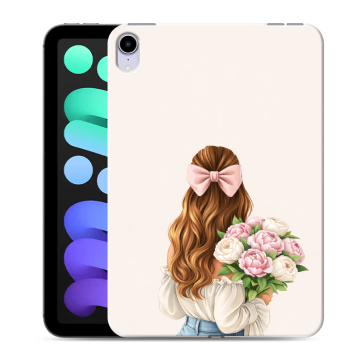 Силиконовый чехол на Ipad Mini (2021) с принтом женский