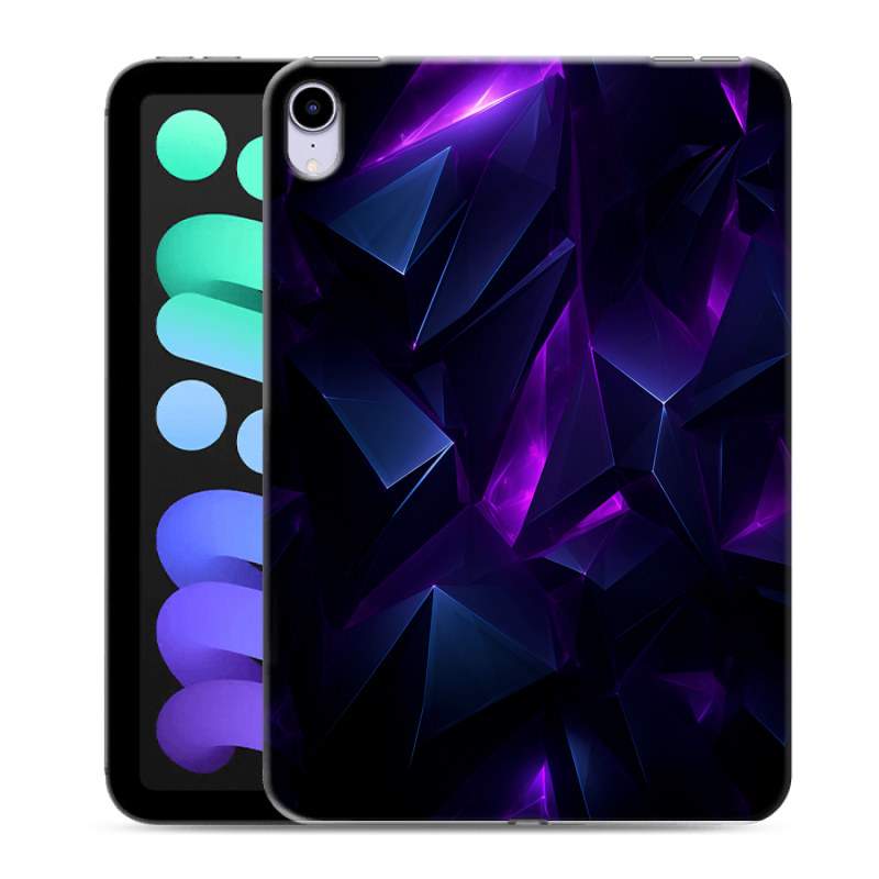 Силиконовый чехол на Ipad Mini (2021) с принтом Абстракиция Силиконовый чехол на Ipad Mini (2021) с принтом Абстракиция