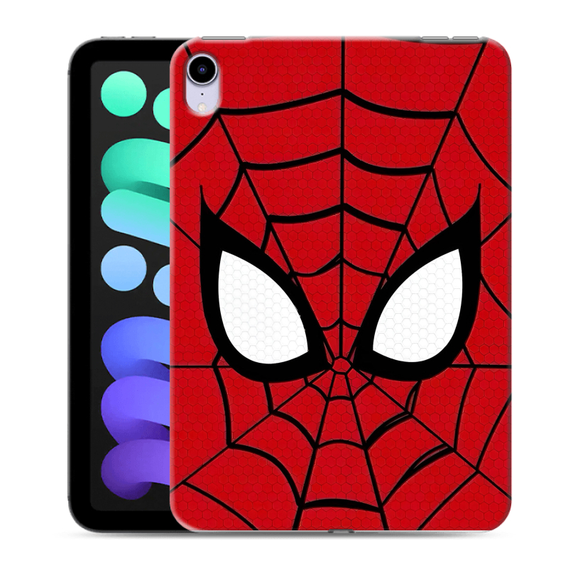 Силиконовый противоударный чехол на Ipad Mini (2021) с принтом человек паук spiderman Силиконовый противоударный чехол на Ipad Mini (2021) с принтом человек паук spiderman