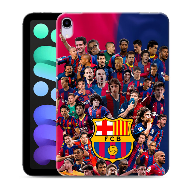 Силиконовый противоударный чехол на Ipad Mini (2021) с принтом Барселона Barcelona Силиконовый противоударный чехол на Ipad Mini (2021) с принтом Барселона Barcelona