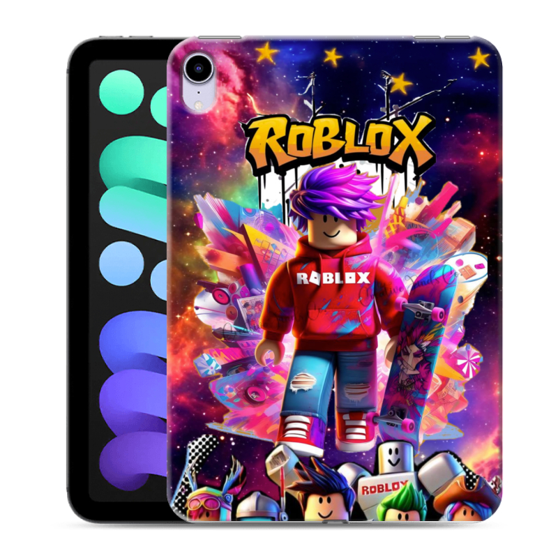 Силиконовый чехол на Ipad Mini (2021) с принтом Roblox Роблокс Силиконовый чехол на Ipad Mini (2021) с принтом Roblox Роблокс